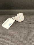 Charles Winston Bella Luce Radiant CZ Double Halo Ring | 925 Silver | Size 8 | NWT