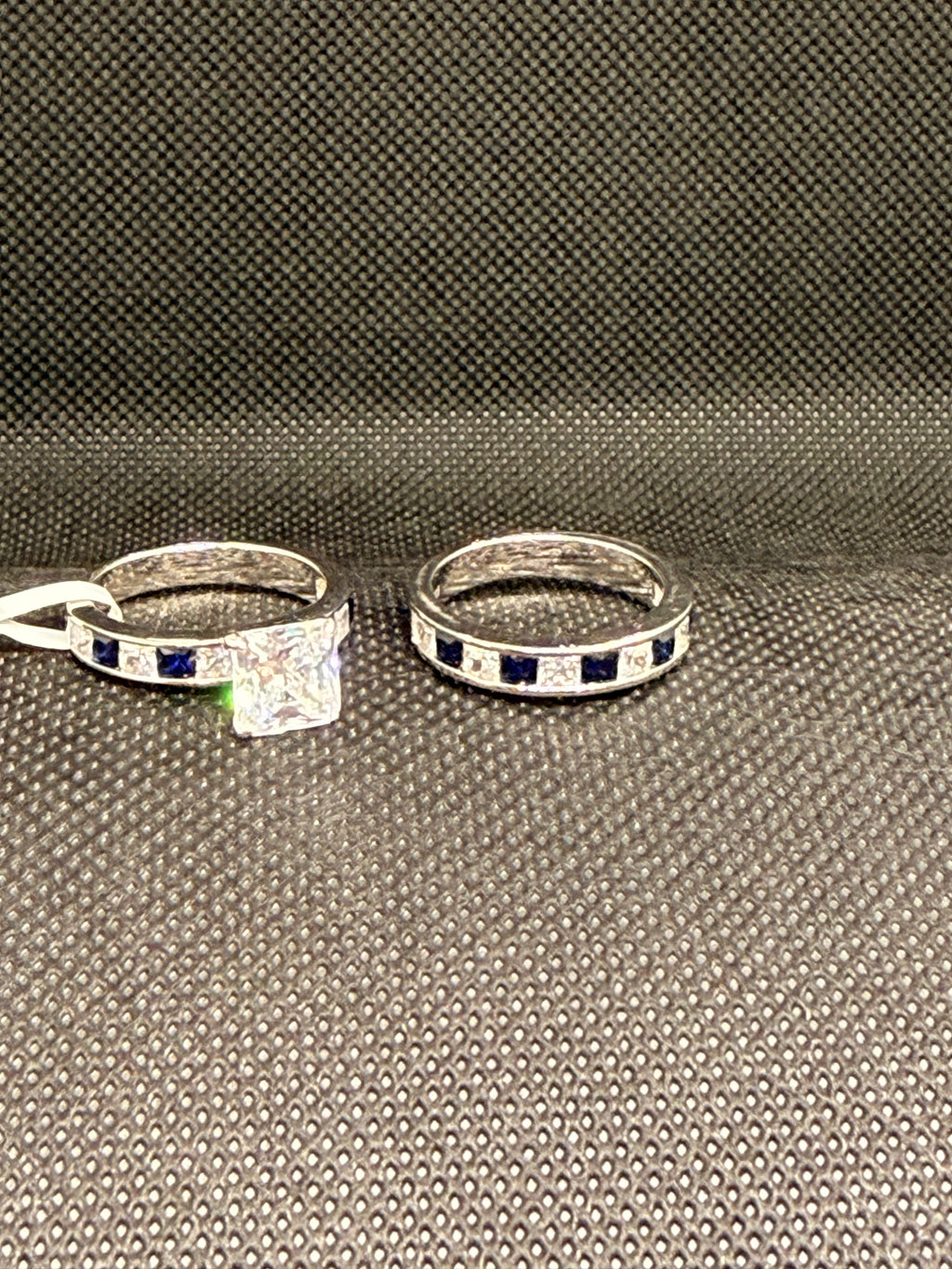 Charles Winston Bella Luce 6.38 CTW Scintillant CZ Bridal Ring Set | 925 Silver | Size 8 | NWT