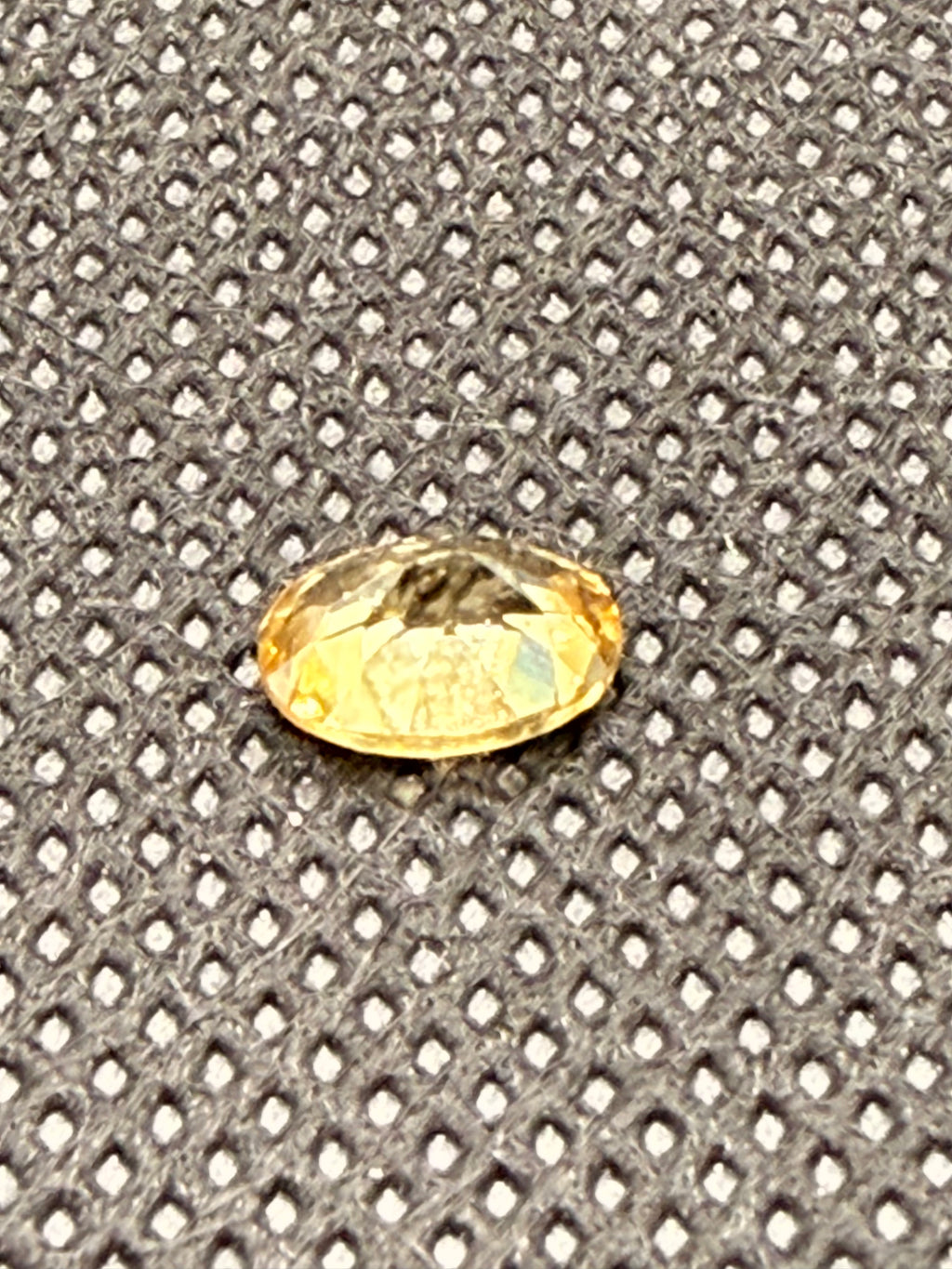 Natural Thermochromic Color-Change Yellow Zircon 7x5mm Oval 1.25ct Loose Gemstone