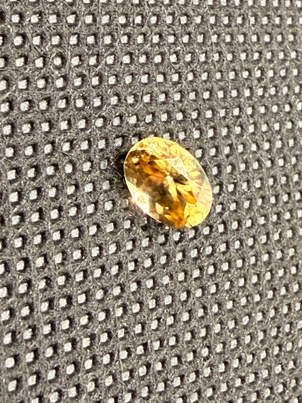 Natural Thermochromic Color-Change Yellow Zircon 7x5mm Oval 1.25ct Loose Gemstone