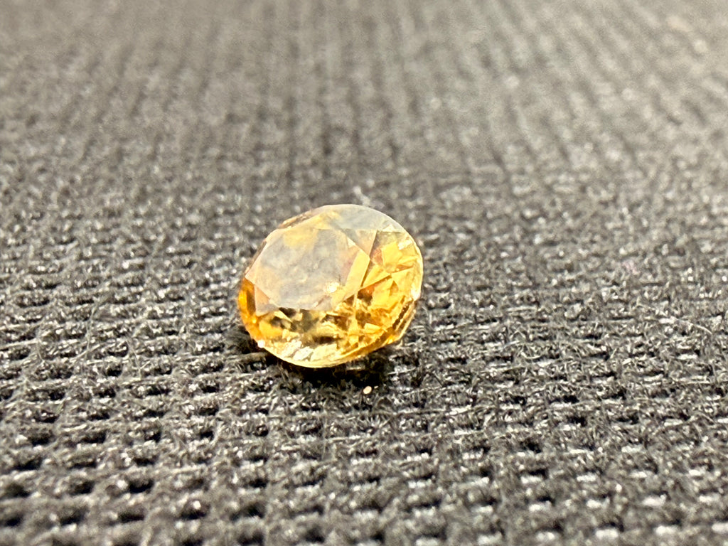 Natural Thermochromic Color-Change Yellow Zircon 7x5mm Oval 1.25ct Loose Gemstone